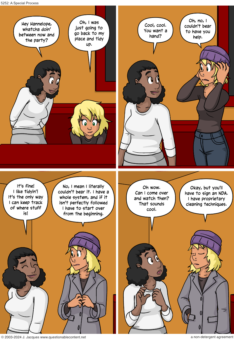 Questionable Content 27.2.2024