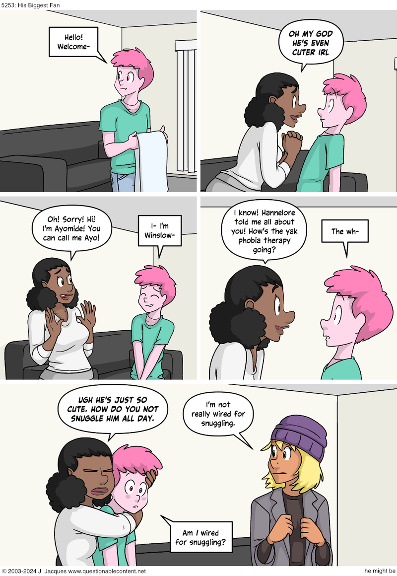 Questionable Content 28.2.2024