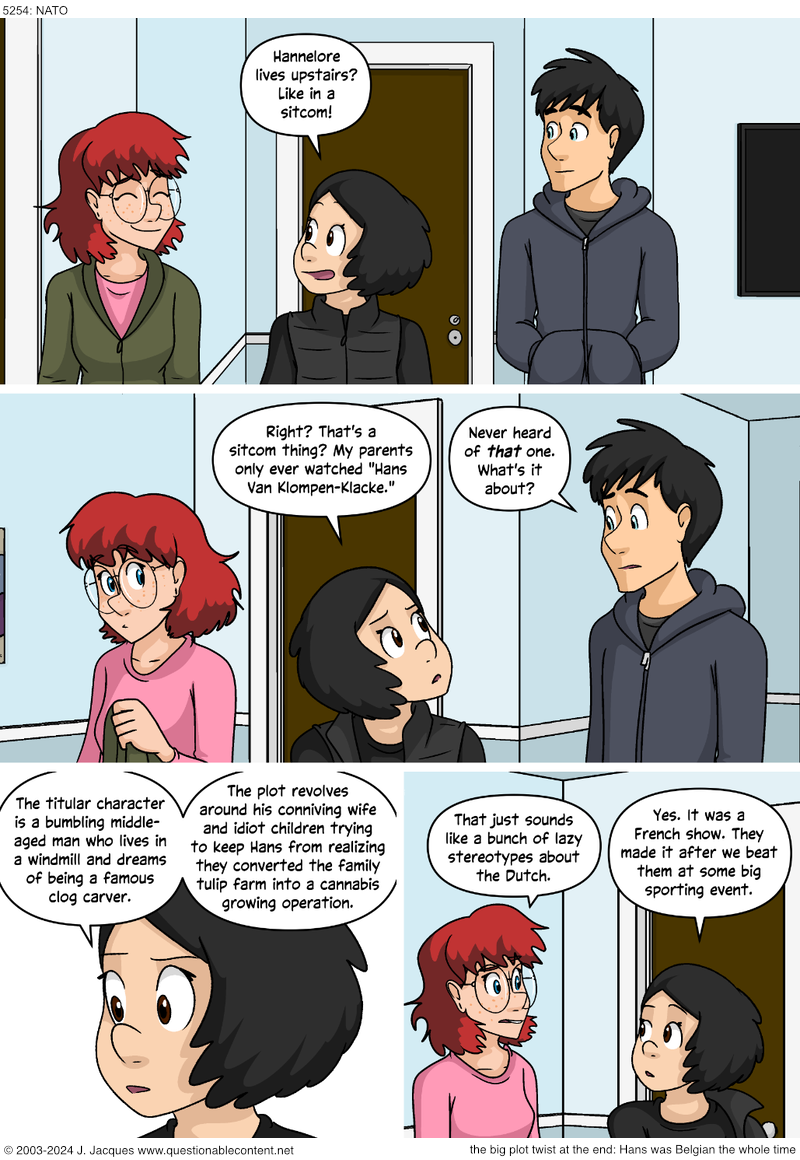 Questionable Content 29.2.2024