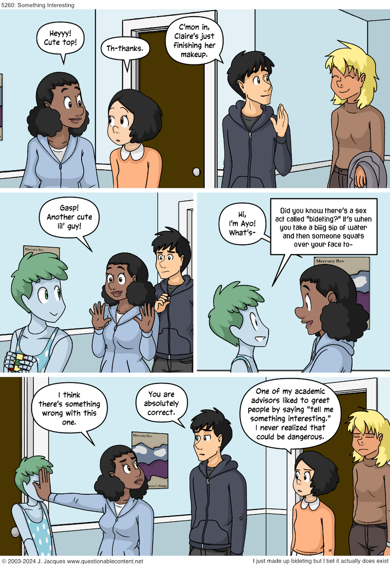 Questionable Content 8.3.2024