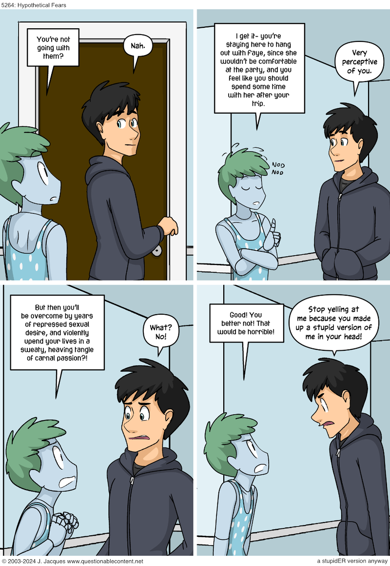 Questionable Content 14.3.2024