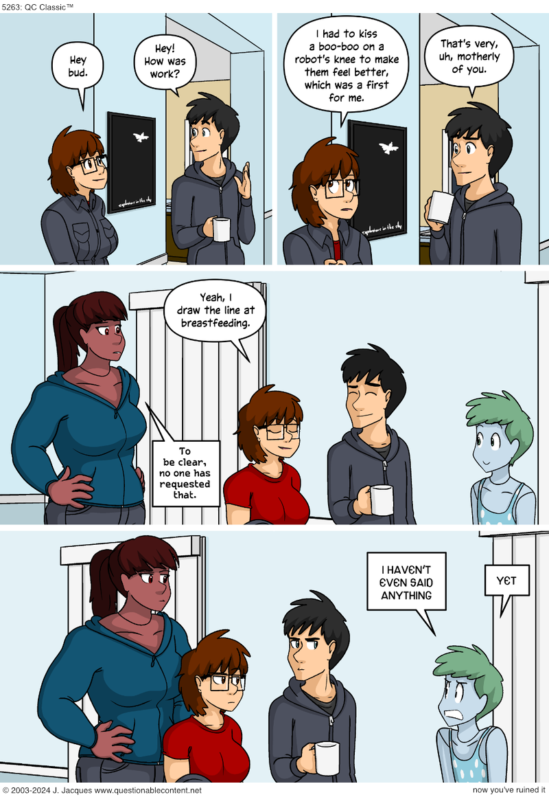 Questionable Content 15.3.2024