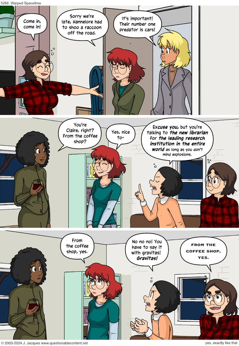 Questionable Content 18.3.2024