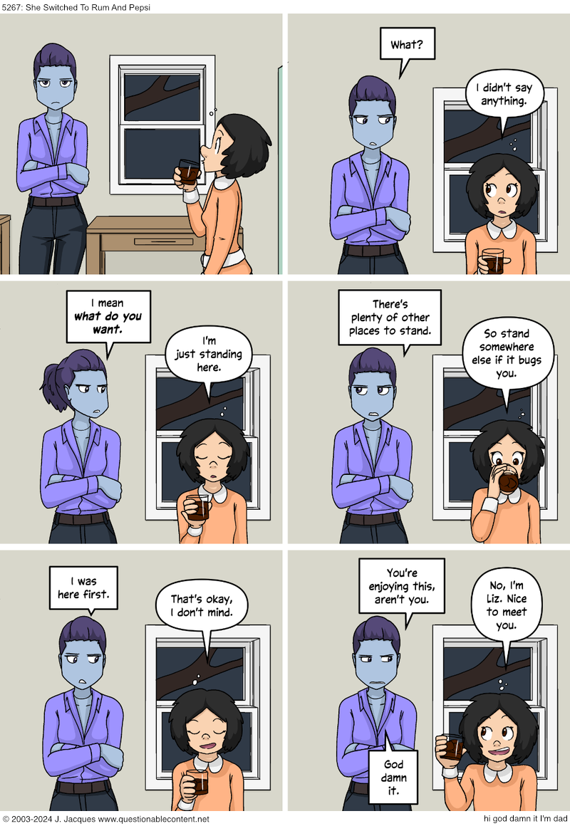 Questionable Content 19.3.2024