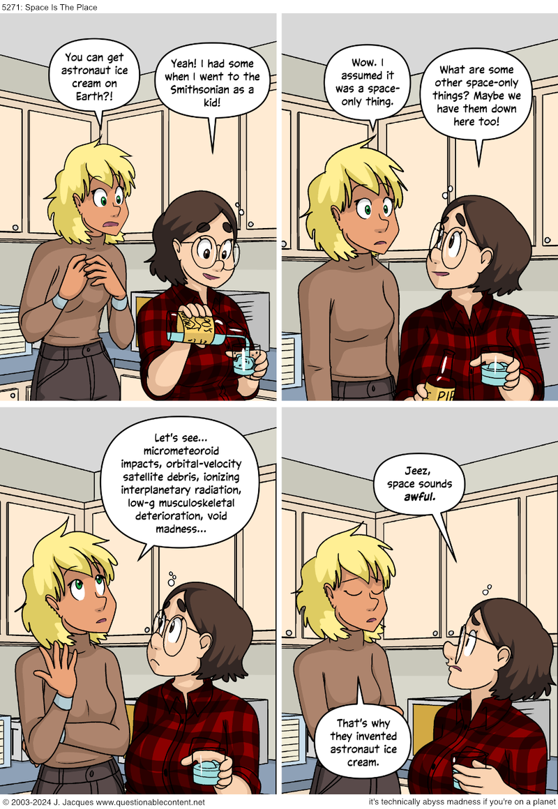 Questionable Content 25.3.2024