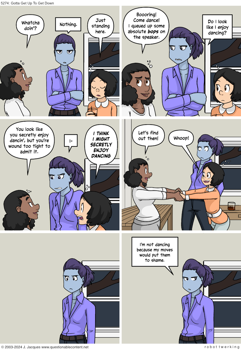 Questionable Content 28.3.2024