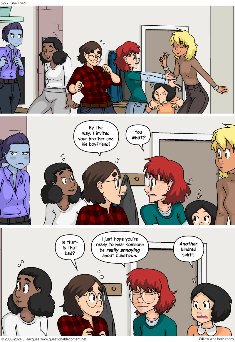 Questionable Content 2.4.2024