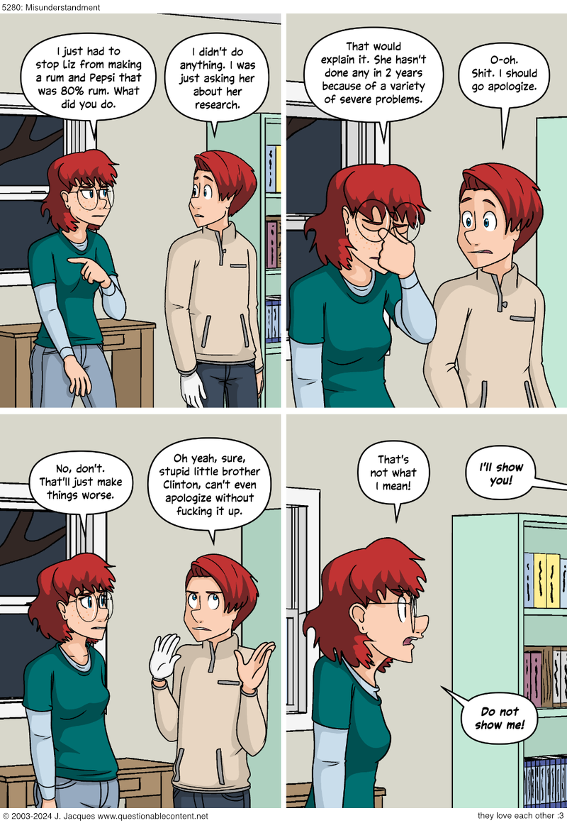 Questionable Content 5.4.2024