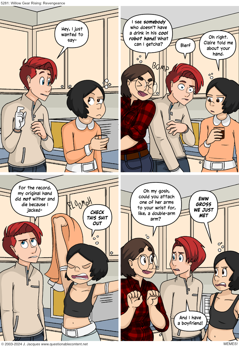 Questionable Content 8.4.2024