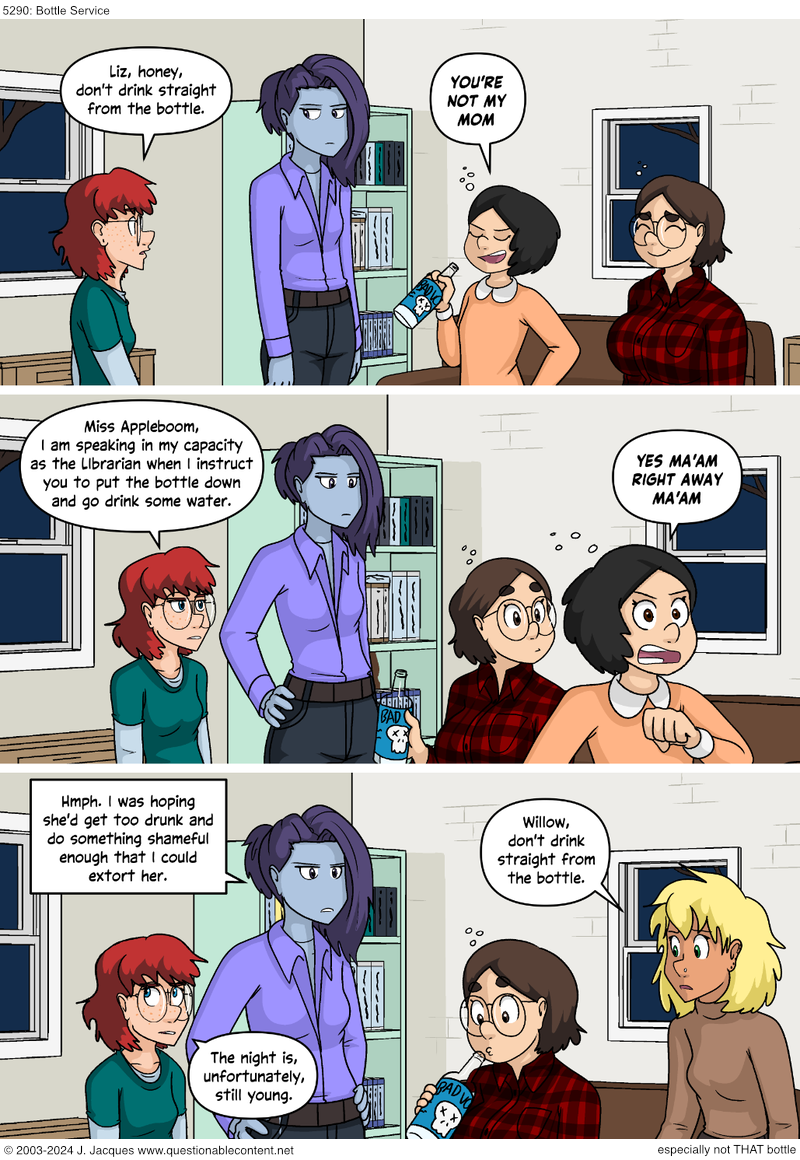 Questionable Content 19.4.2024