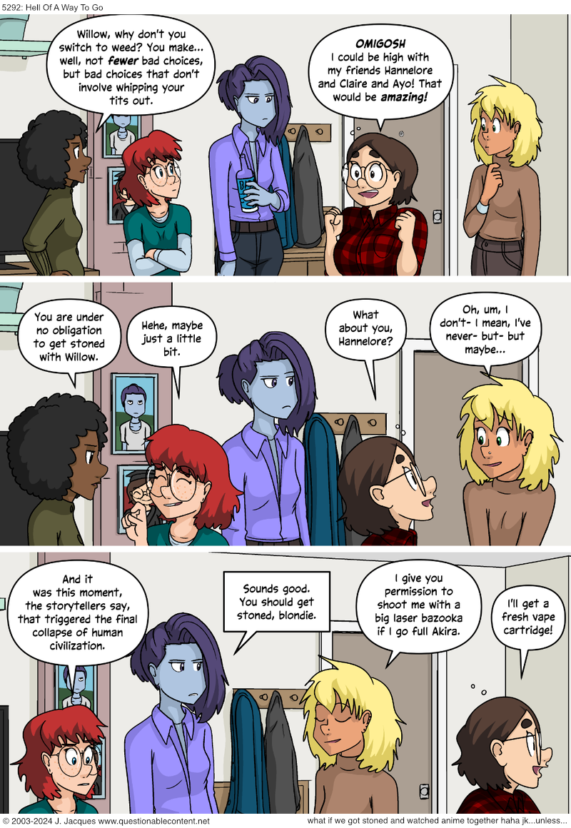 Questionable Content 23.4.2024