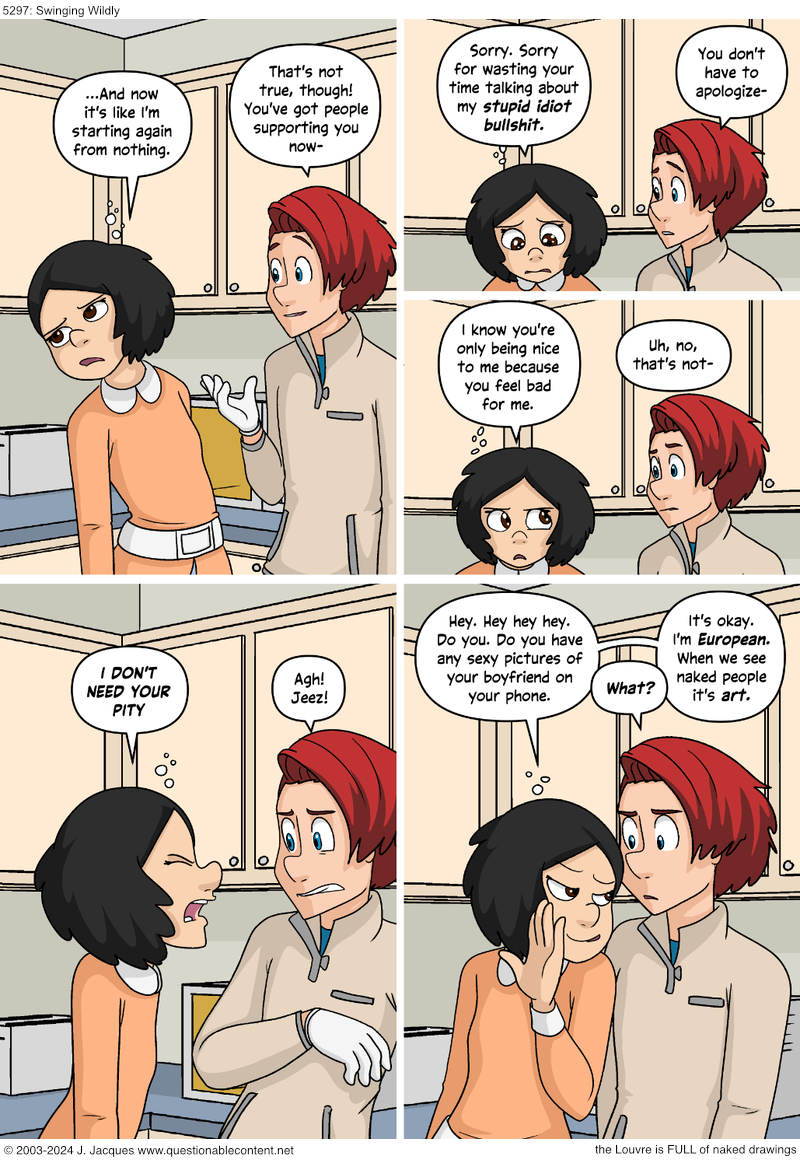 Questionable Content 30.4.2024