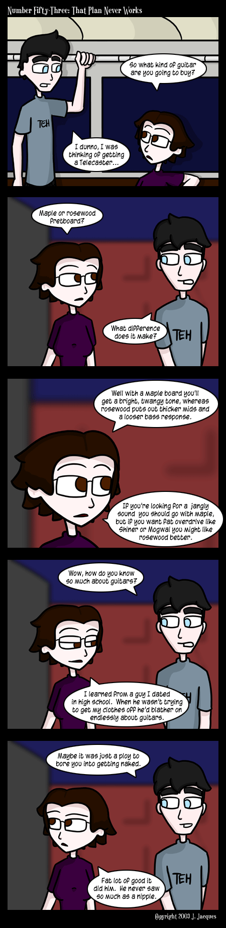 Questionable Content 30.1.2004