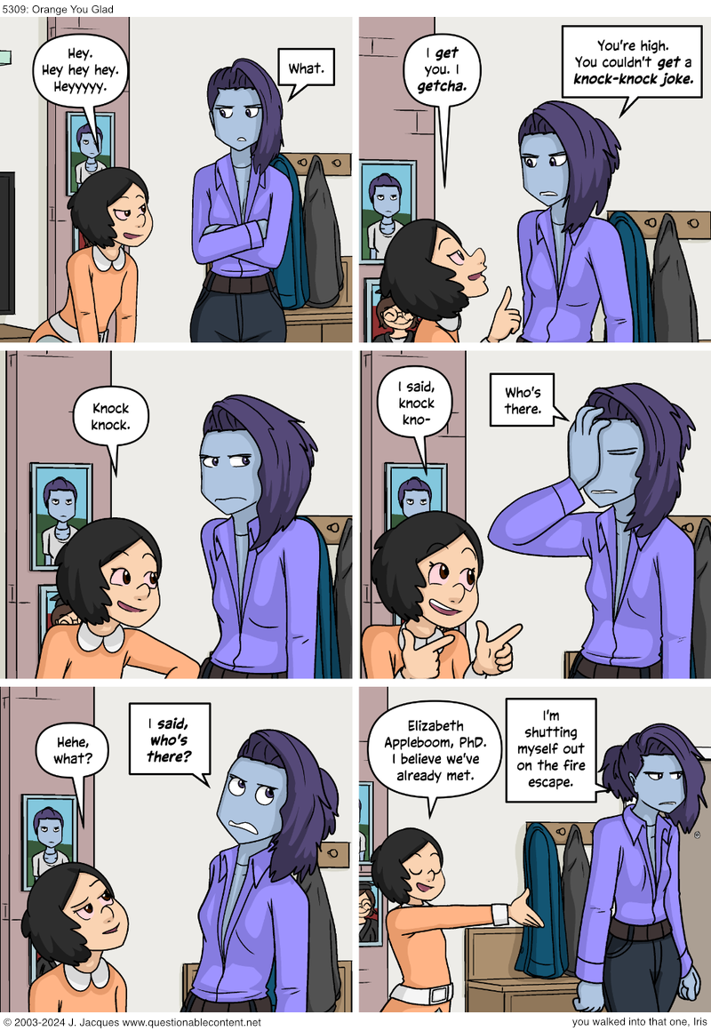 Questionable Content 16.5.2024