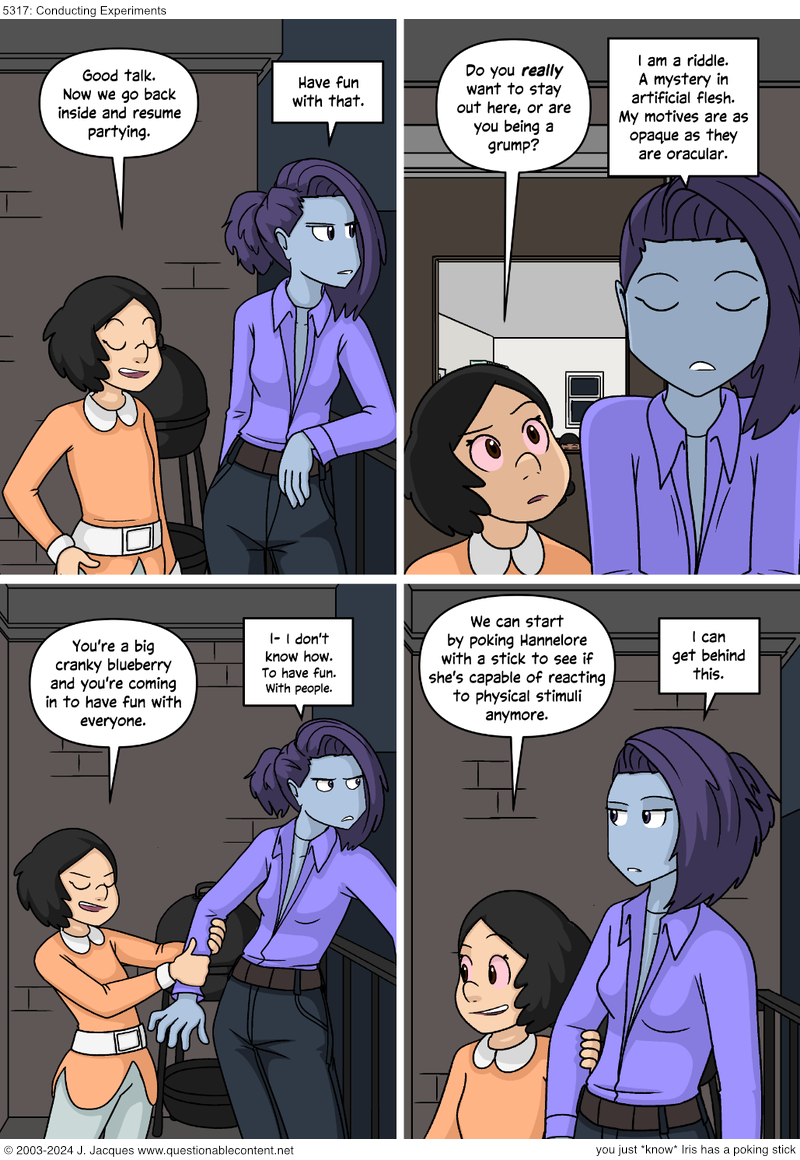 Questionable Content 28.5.2024