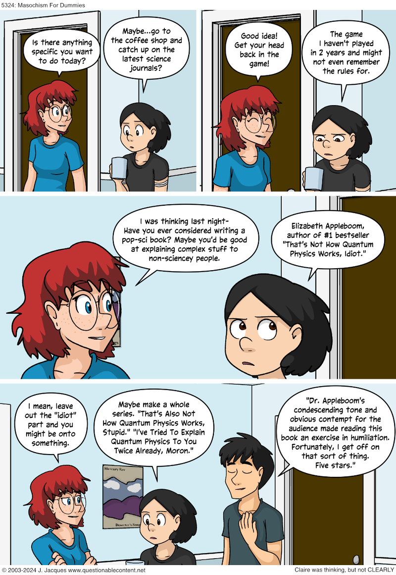 Questionable Content 6.6.2024