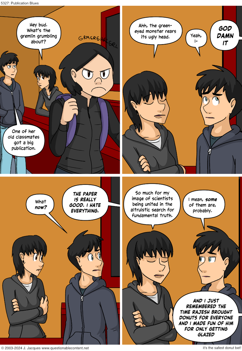 Questionable Content 11.6.2024