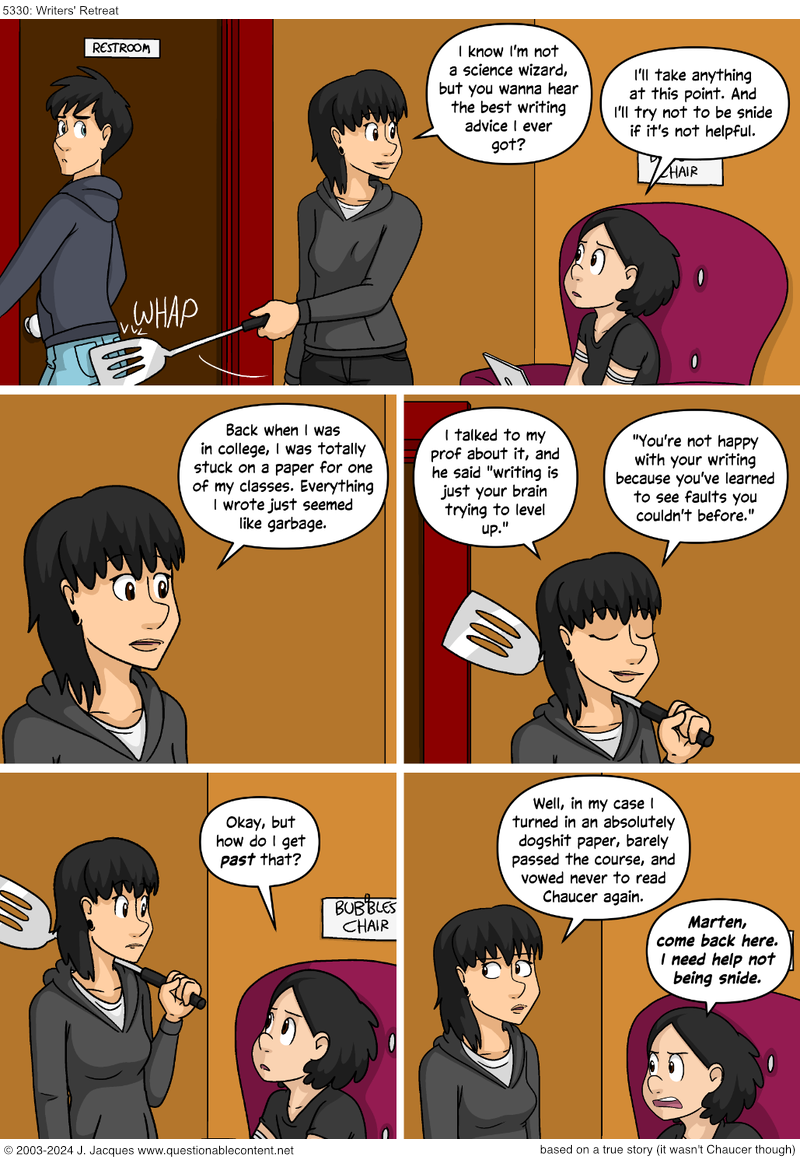 Questionable Content 14.6.2024