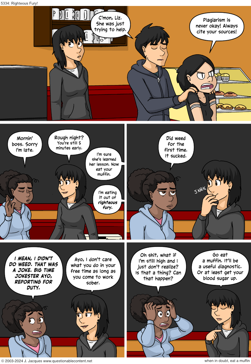 Questionable Content 20.6.2024