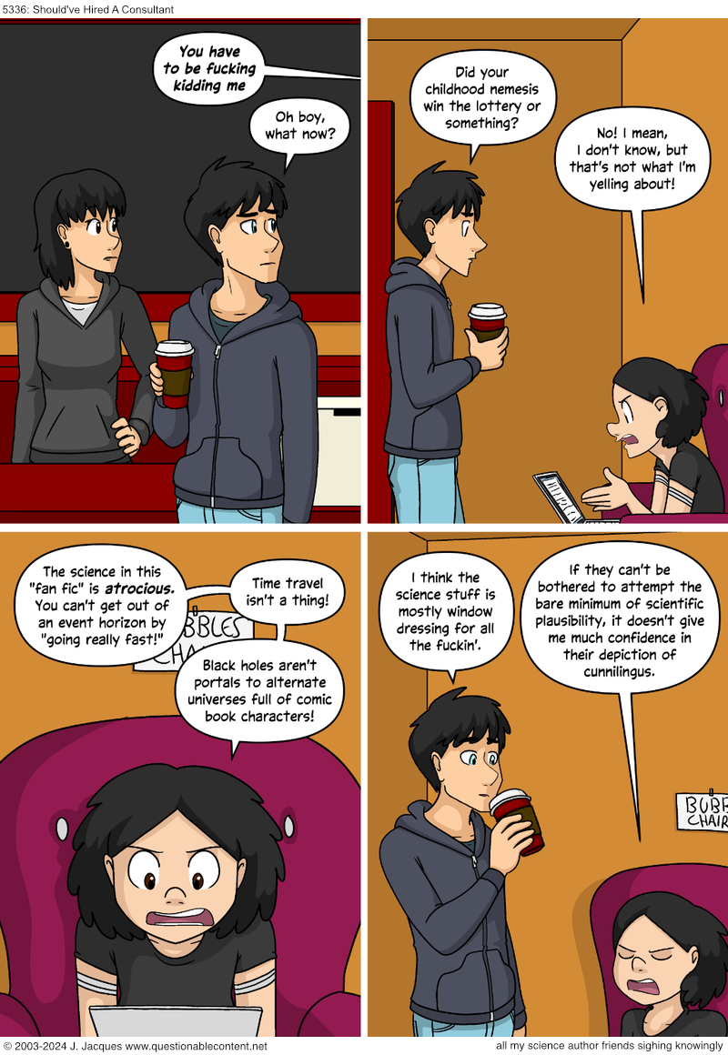 Questionable Content 24.6.2024