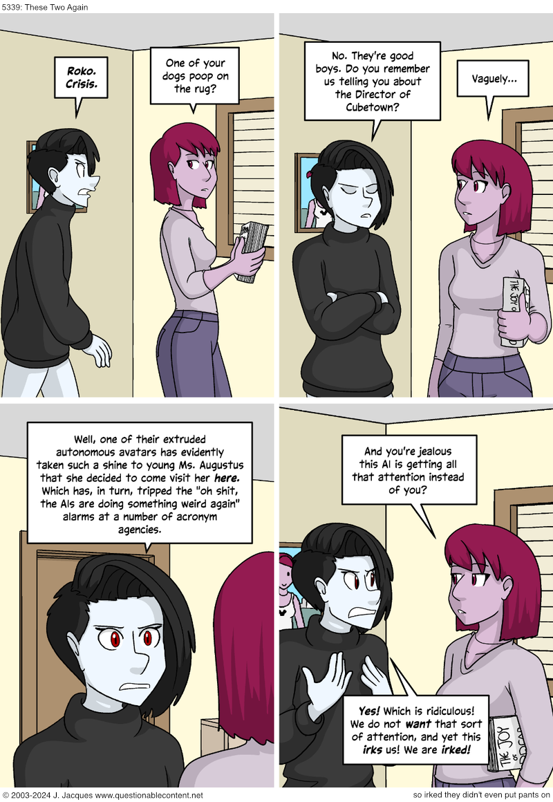 Questionable Content 27.6.2024