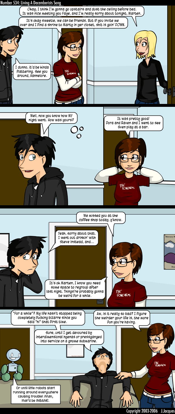 Questionable Content 13.1.2006