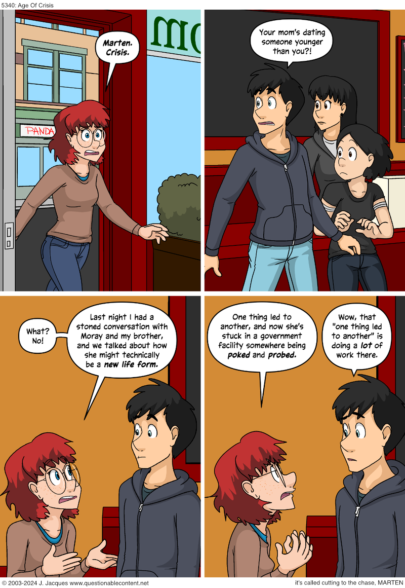 Questionable Content 28.6.2024