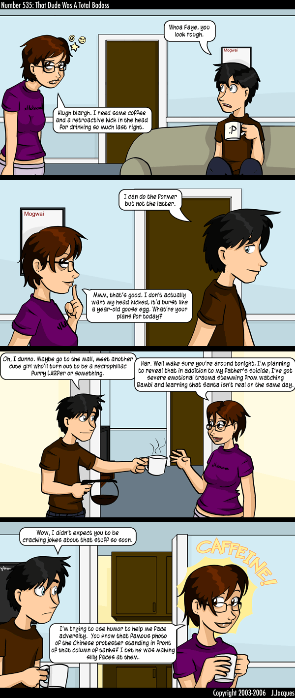 Questionable Content 16.1.2006