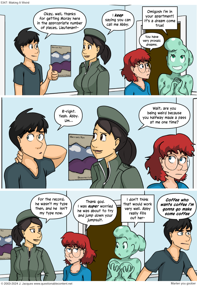 Questionable Content 17.7.2024