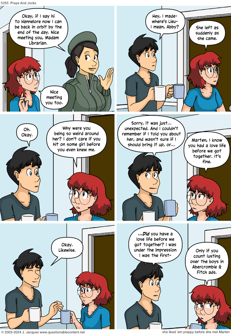 Questionable Content 19.7.2024