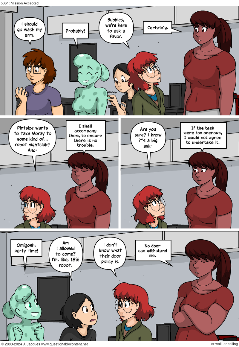 Questionable Content 29.7.2024