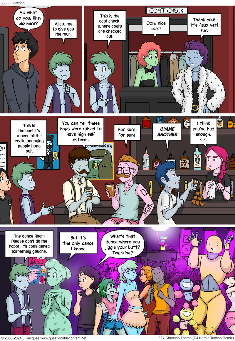 Questionable Content 5.8.2024