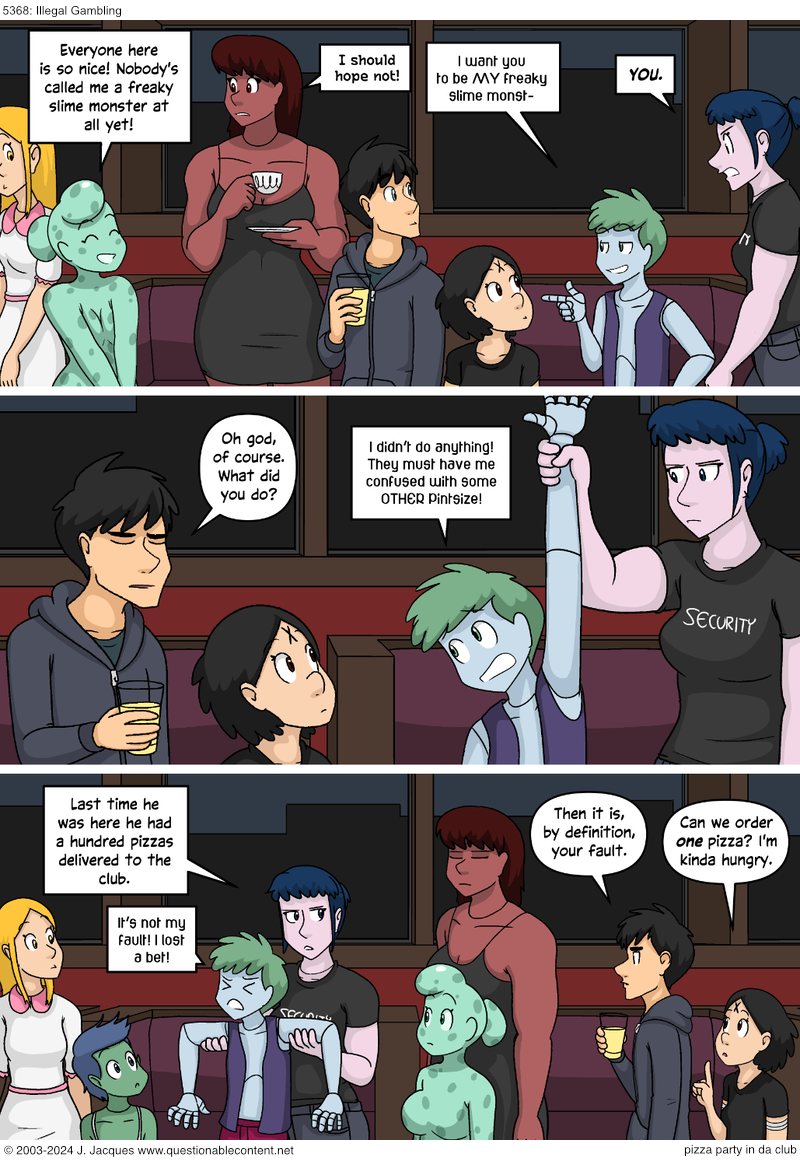 Questionable Content 7.8.2024