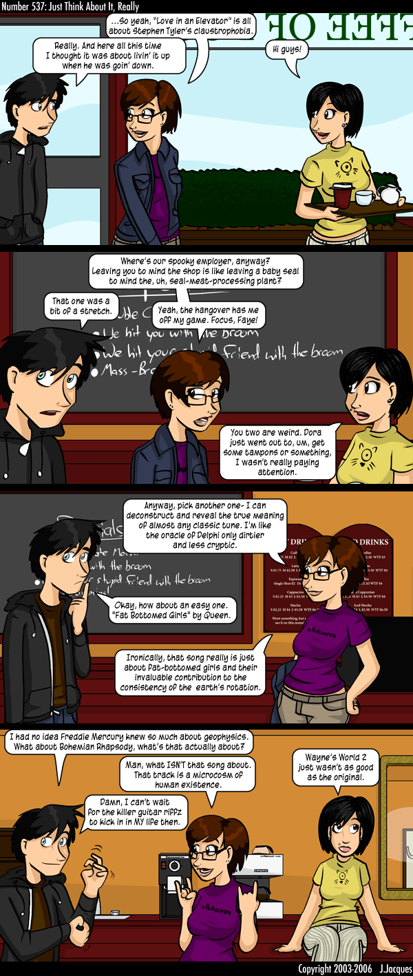 Questionable Content 19.1.2006