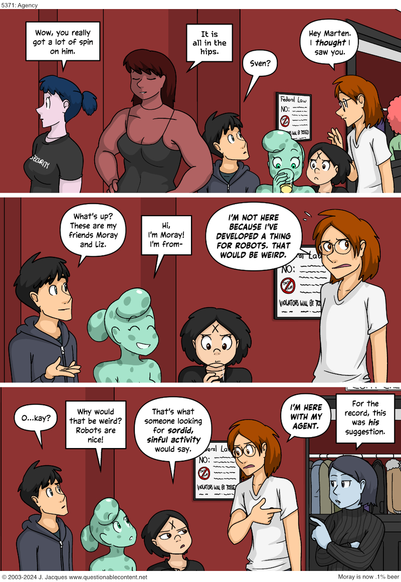 Questionable Content 12.8.2024