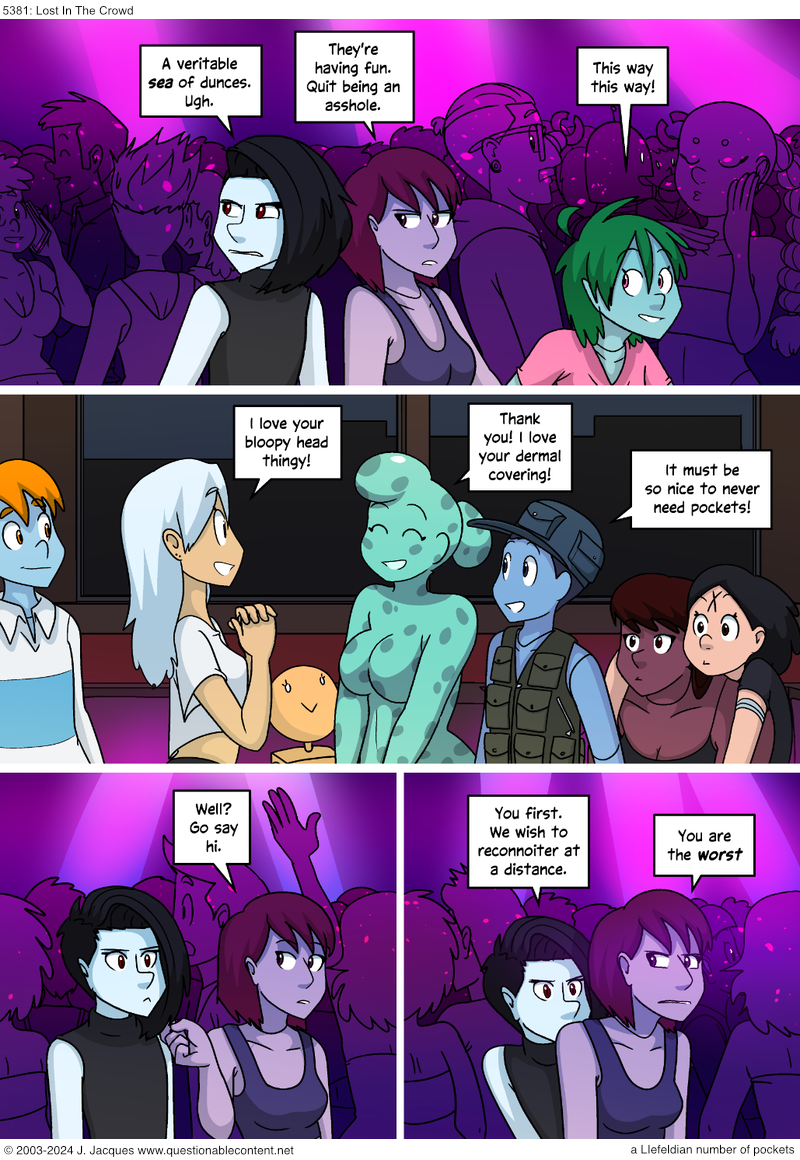 Questionable Content 24.8.2024