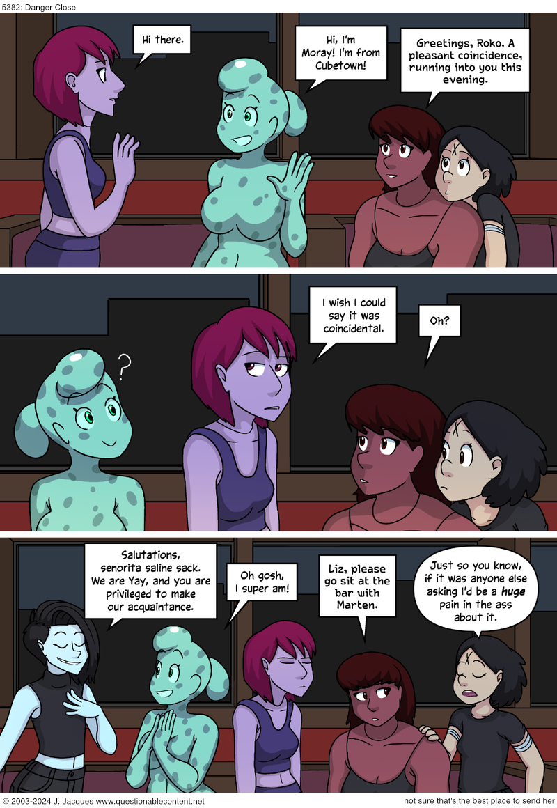 Questionable Content 27.8.2024