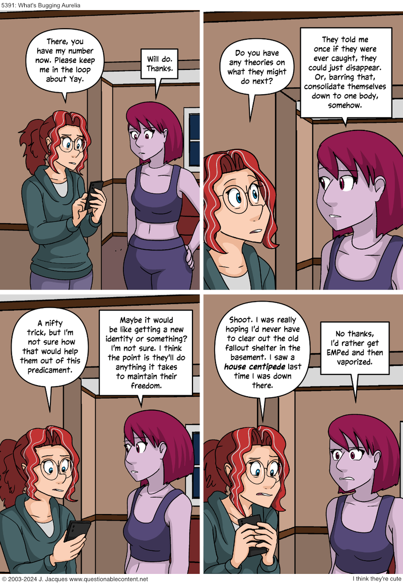 Questionable Content 9.9.2024