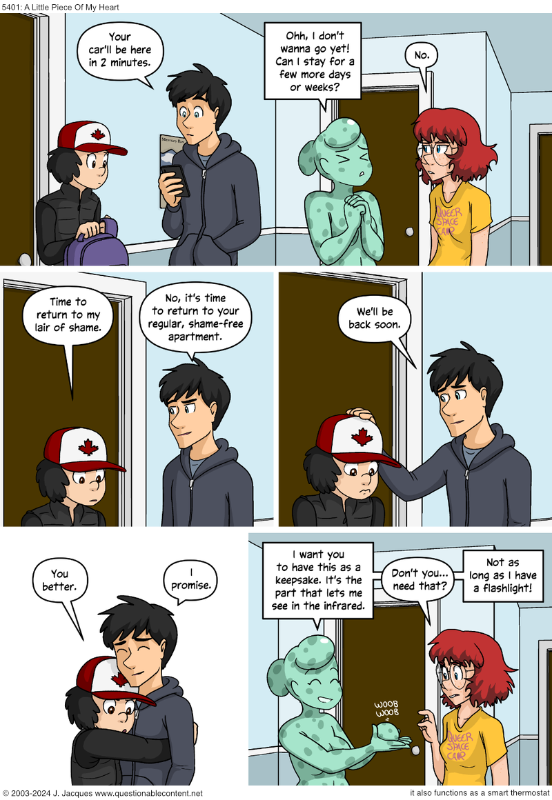 Questionable Content 23.9.2024