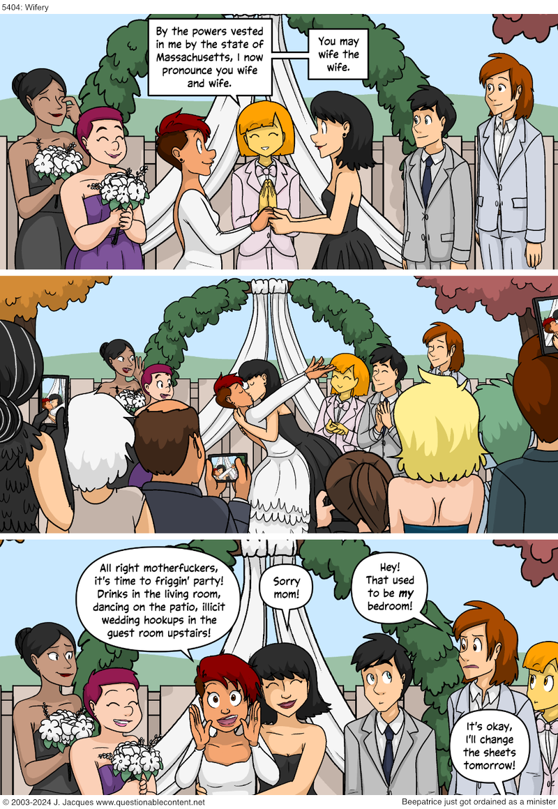 Questionable Content 26.9.2024