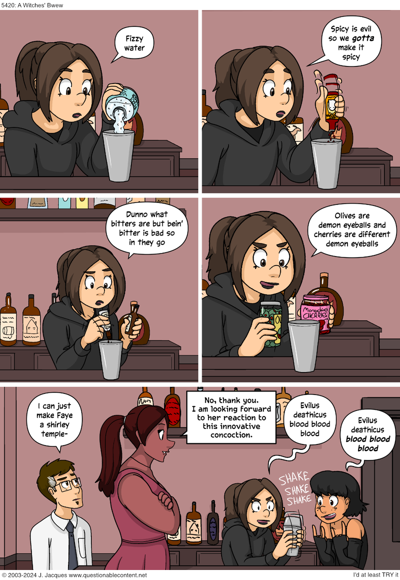 Questionable Content 18.10.2024