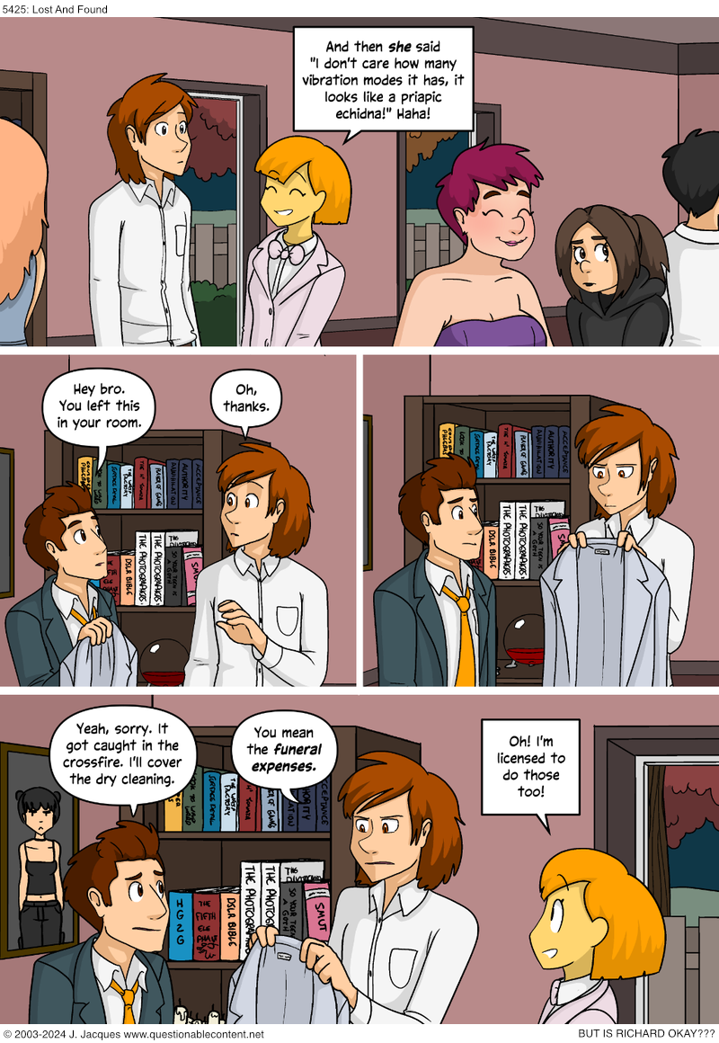 Questionable Content 25.10.2024