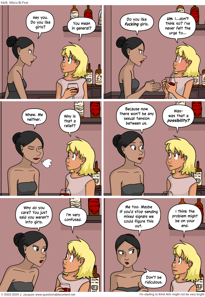 Questionable Content 28.10.2024