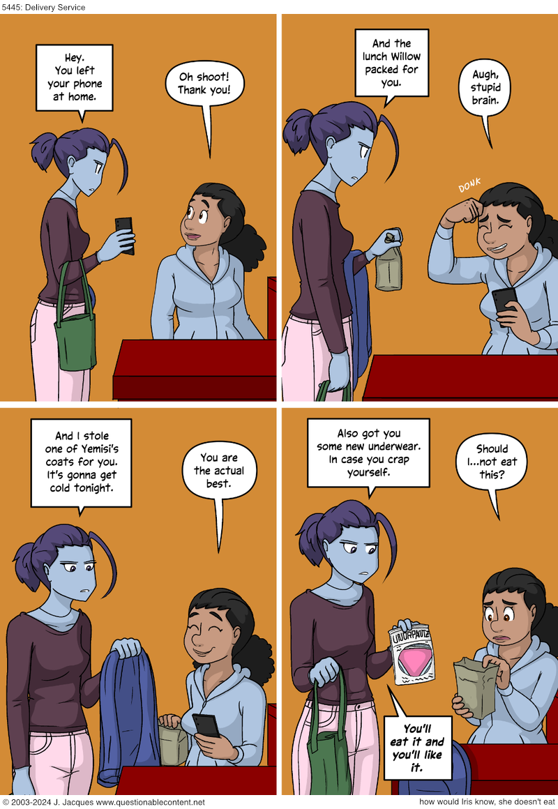 Questionable Content 22.11.2024