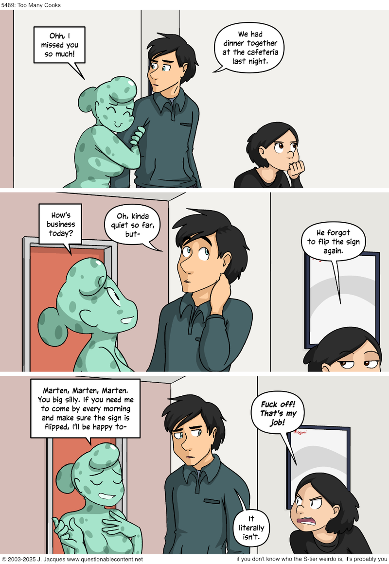 Questionable Content 22.1.2025