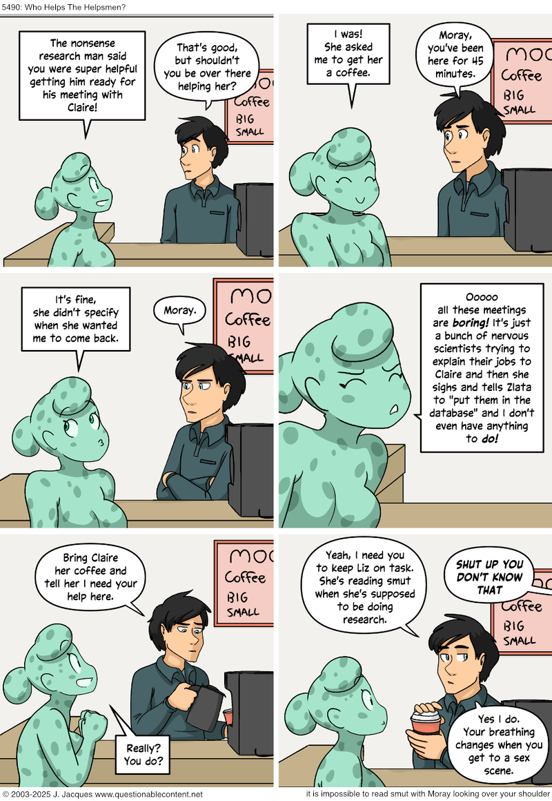 Questionable Content 23.1.2025