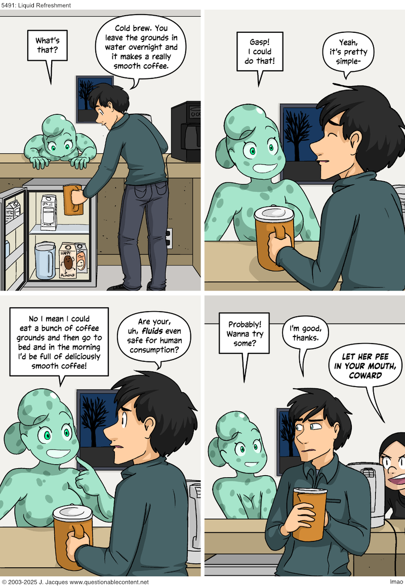 Questionable Content 24.1.2025