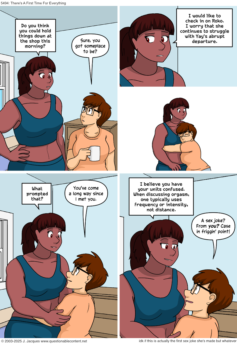 Questionable Content 29.1.2025