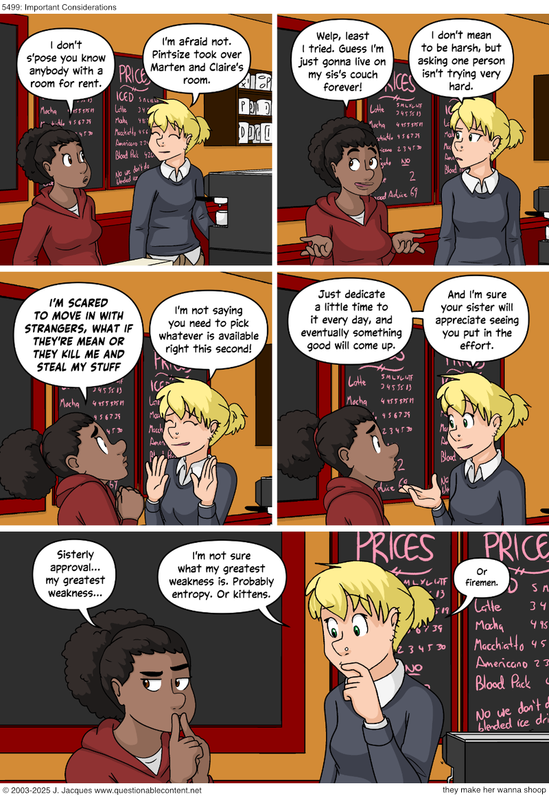 Questionable Content 5.2.2025