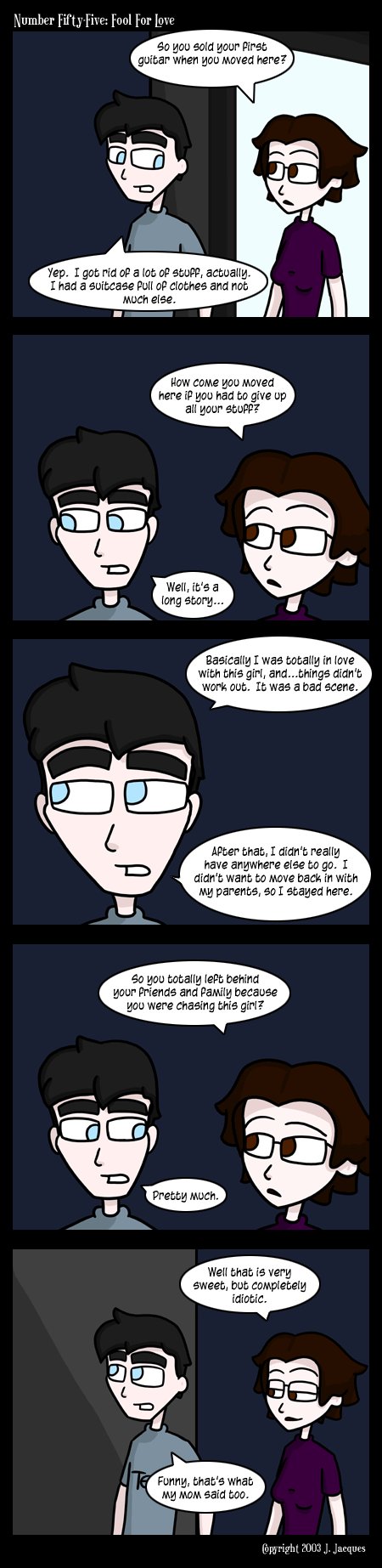 Questionable Content 30.1.2004